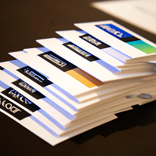 Customize your business cards online for a unique touch.